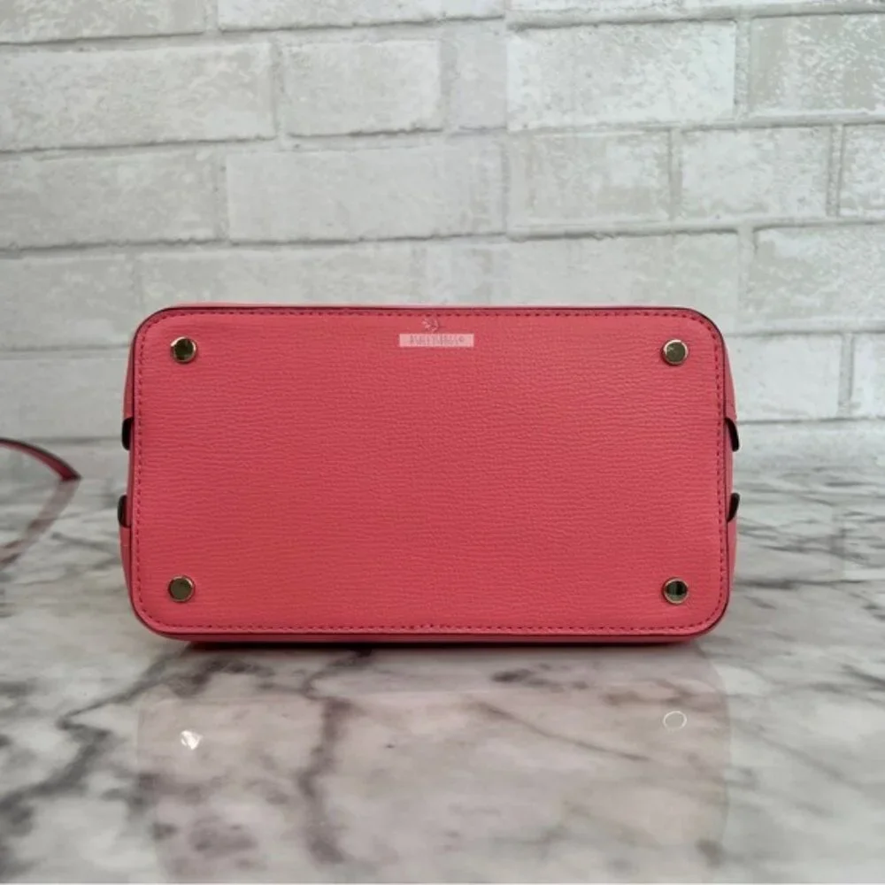 Kate Spade Darcy Bucket Bag & Small Zip Card Case Wallet In Peach Nectar Pink - Picture 6 of 15